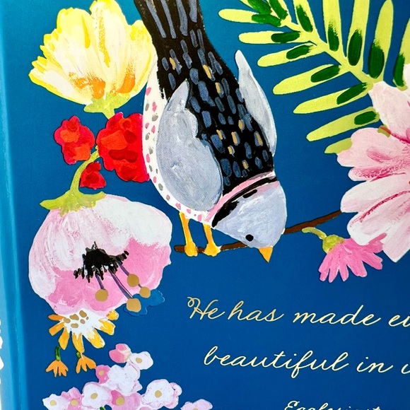 Birds & Flowers Book Box Decor Bible Scripture Spring Garden - Picture 3 of 16